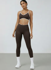 SculptCurve - HydraFit Seamless Legging - Brown - VECTOR SPORTSWEAR